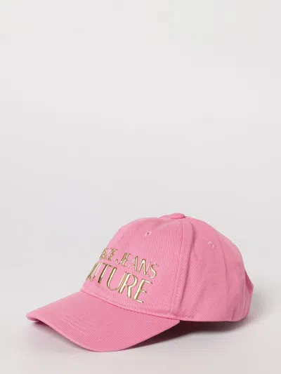 Versace Jeans Couture Hat Woman  In Pink
