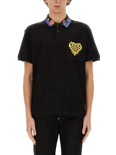 Versace Jeans Couture Heart Couture Short In Black