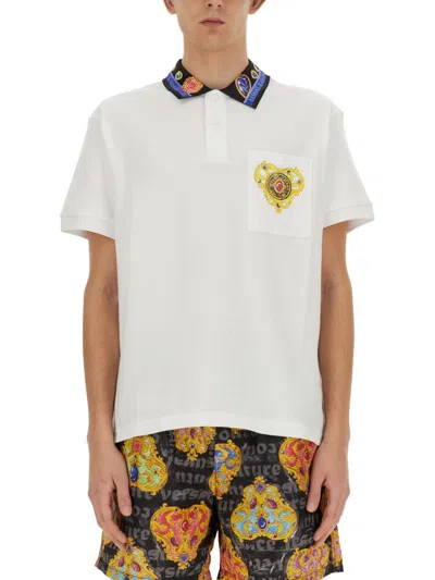 Versace Jeans Couture Heart Couture Short In White