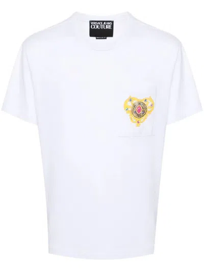 Versace Jeans Couture Versace Jeans T-shirts And Polos In White