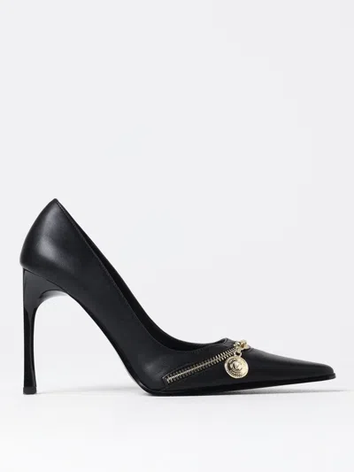 VERSACE JEANS COUTURE PUMPS VERSACE JEANS COUTURE WOMAN COLOR BLACK,F96710002