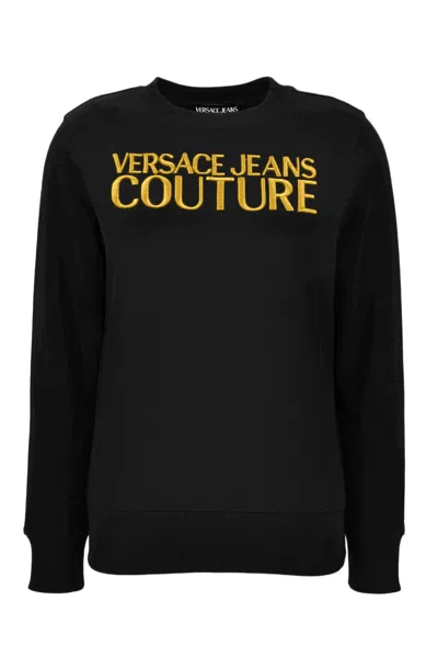 Versace Jeans Couture Hoodie In Black