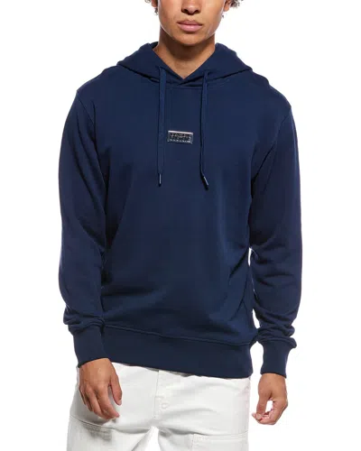 Versace Jeans Couture Hoodie In Blue