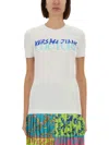 Versace Jeans Couture Graphic Print Crew Neck T-shirt
