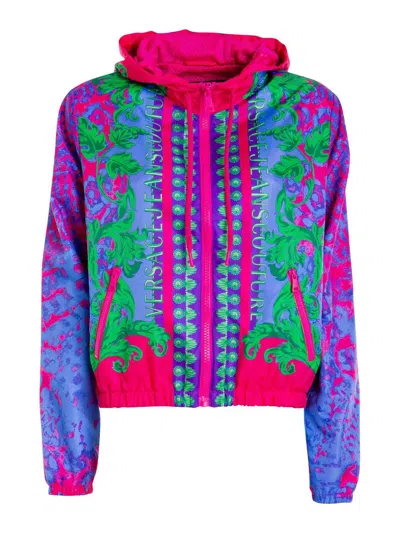 Versace Jeans Couture Jacket In Multicolour