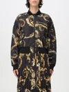 Versace Jeans Couture Jacket  Woman Color Black In Schwarz