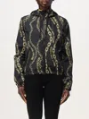 Versace Jeans Couture Jacket  Woman Color Black In Schwarz