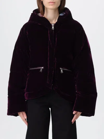 Versace Jeans Couture Jacket  Woman Color Violet In Multi