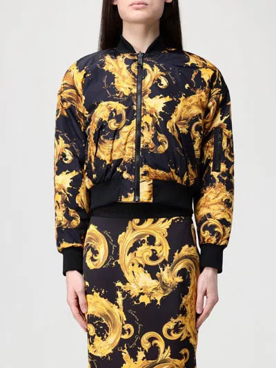 Versace Jeans Couture Jacket  Woman Color Black In Multi