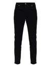 Versace Jeans Couture Slim Fit Jeans In Black