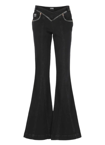 Versace Jeans Couture Jeans Black In Multicolour