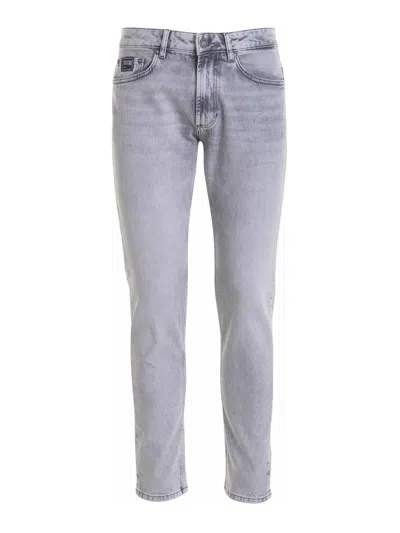 Versace Jeans Couture Slim Fit Jeans In Grey