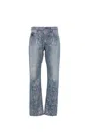 Versace Jeans Couture Mid-rise Slim-fit Jeans In Indigo