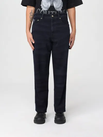 Versace Jeans Couture Jeans  Men Color Navy In Black