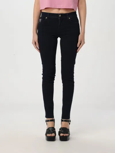 VERSACE JEANS COUTURE JEANS VERSACE JEANS COUTURE WOMAN COLOR BLUE,G15866009