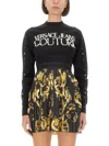 Shop Versace Jeans Couture Jersey With Logo