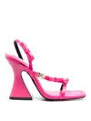 VERSACE JEANS COUTURE KIRSTEN BOW SANDALS
