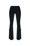 Versace Jeans Couture Knitted Trousers In Black