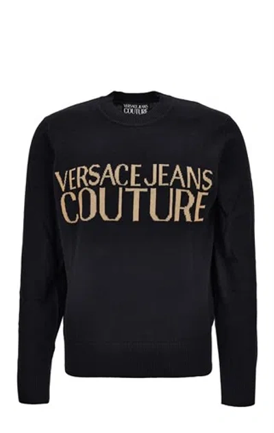 Versace Jeans Couture Knitwear In Black