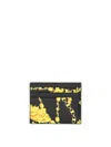 VERSACE JEANS COUTURE LEATHER CARD HOLDER