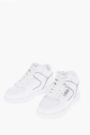 Versace Jeans Couture Leather Meyssa Sneakers With Printed Contrasti