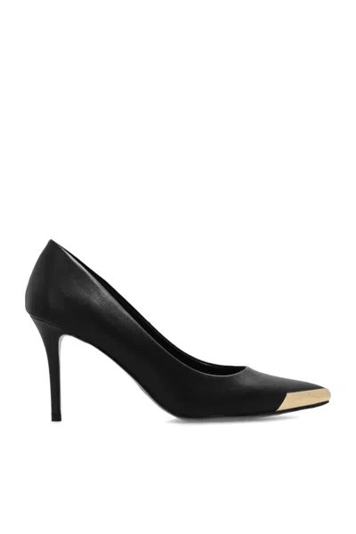 VERSACE JEANS COUTURE LEATHER PUMPS