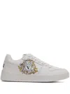 VERSACE JEANS COUTURE LEATHER SNEAKERS