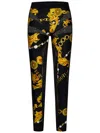 Versace Jeans Couture Leggings In Black