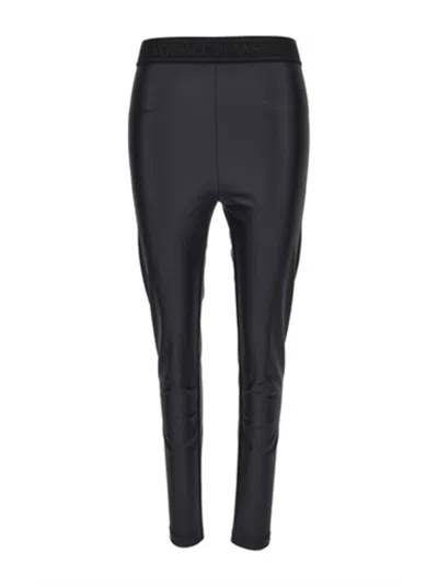 Versace Jeans Couture Leggings In Blue