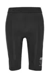 Versace Jeans Couture Logo-print Cycling Shorts In Black