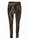 Versace Jeans Couture Leggings In Black