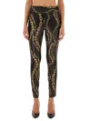 Versace Jeans Couture Leggings In Multicolour