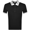 Versace Jeans Couture Liquify Polo T Shirt Black In Black