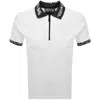 Versace Jeans Couture Liquify Polo T Shirt White In White
