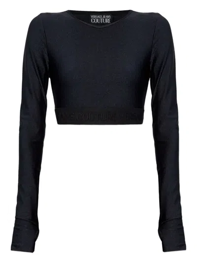 VERSACE JEANS COUTURE LOGO-BAND T-SHIRT