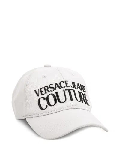 Versace Jeans Couture Logo Baseball Cap In Orange