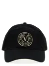 VERSACE JEANS COUTURE LOGO CAP HATS BLACK