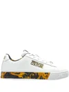 Versace Jeans Couture Logo-detail Sneakers In White