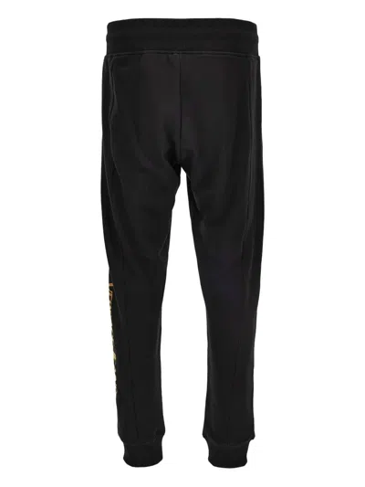 Versace Jeans Couture Logo-detail Sweatpants In Black