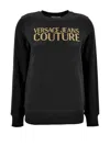 Versace Jeans Couture Sweatshirt With Logo In Black