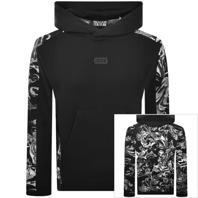 Versace Jeans Couture Logo Hoodie Black