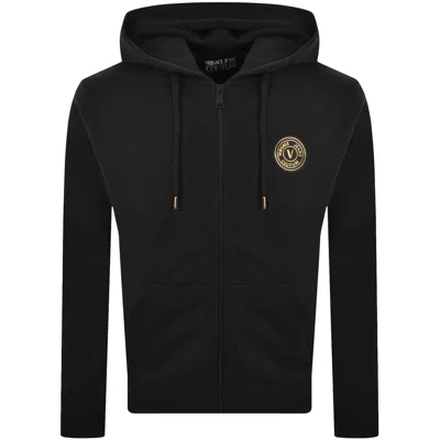 Versace Jeans Couture Logo Hoodie Black