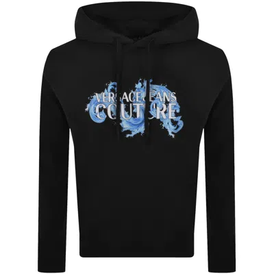 Versace Jeans Couture Logo Hoodie Black
