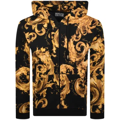 Versace Jeans Couture Logo Hoodie Black