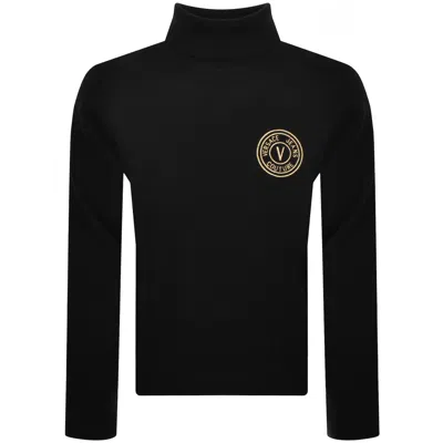 Versace Jeans Couture Logo Jumper Black