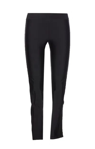 Versace Jeans Couture Logo Leggings In Black