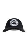 Versace Jeans Couture Logo-patch Hat In Black