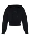 Versace Jeans Couture Logo-patch Hoodie In Black