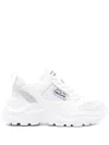 Versace Jeans Couture Speedtrack Leather Sneakers In White