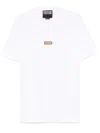 Versace Jeans Couture Logo-plaque T-shirt In White